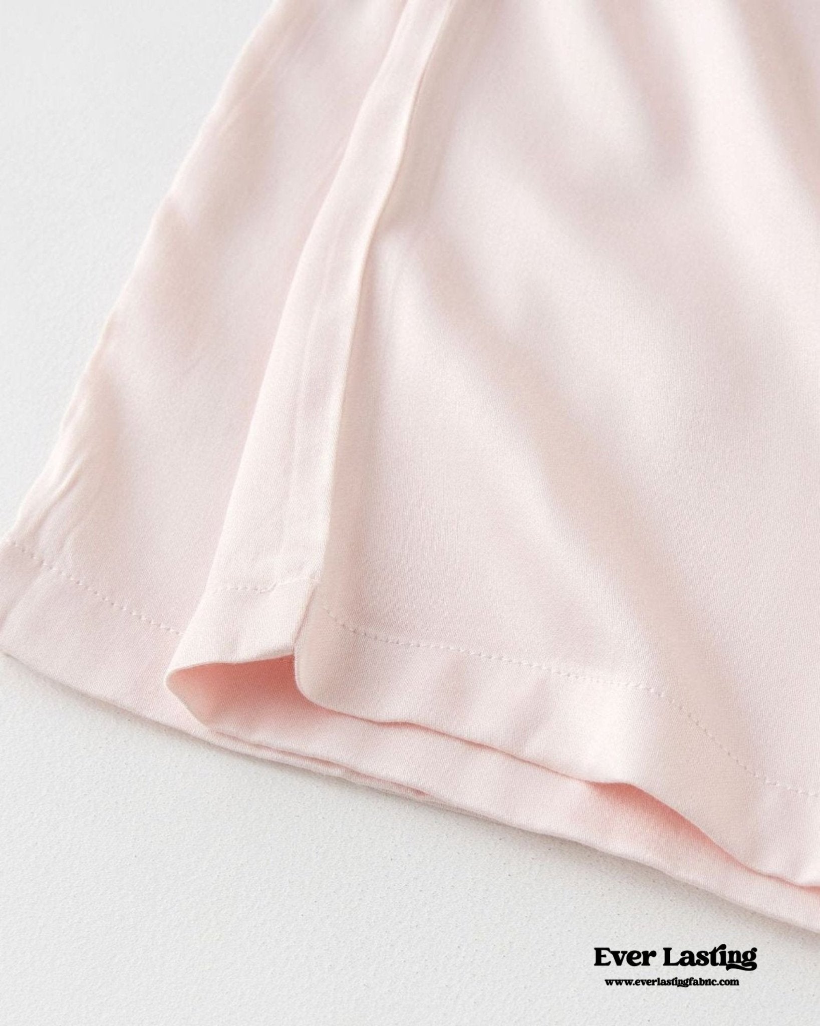 Silky Classic Morandi Silky Pajama Set / Blue - Ever Lasting