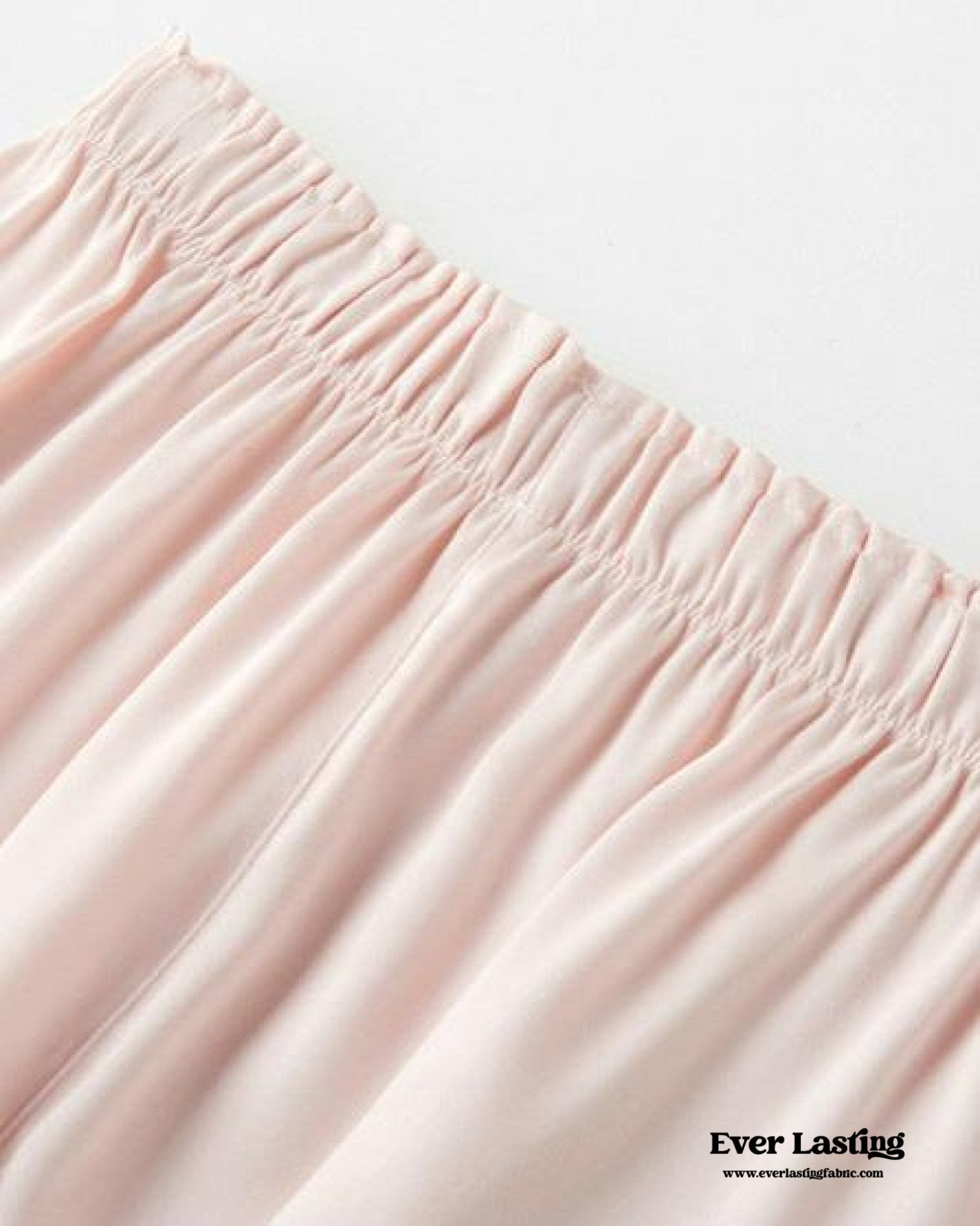 Silky Classic Morandi Silky Pajama Set / Pink - Ever Lasting