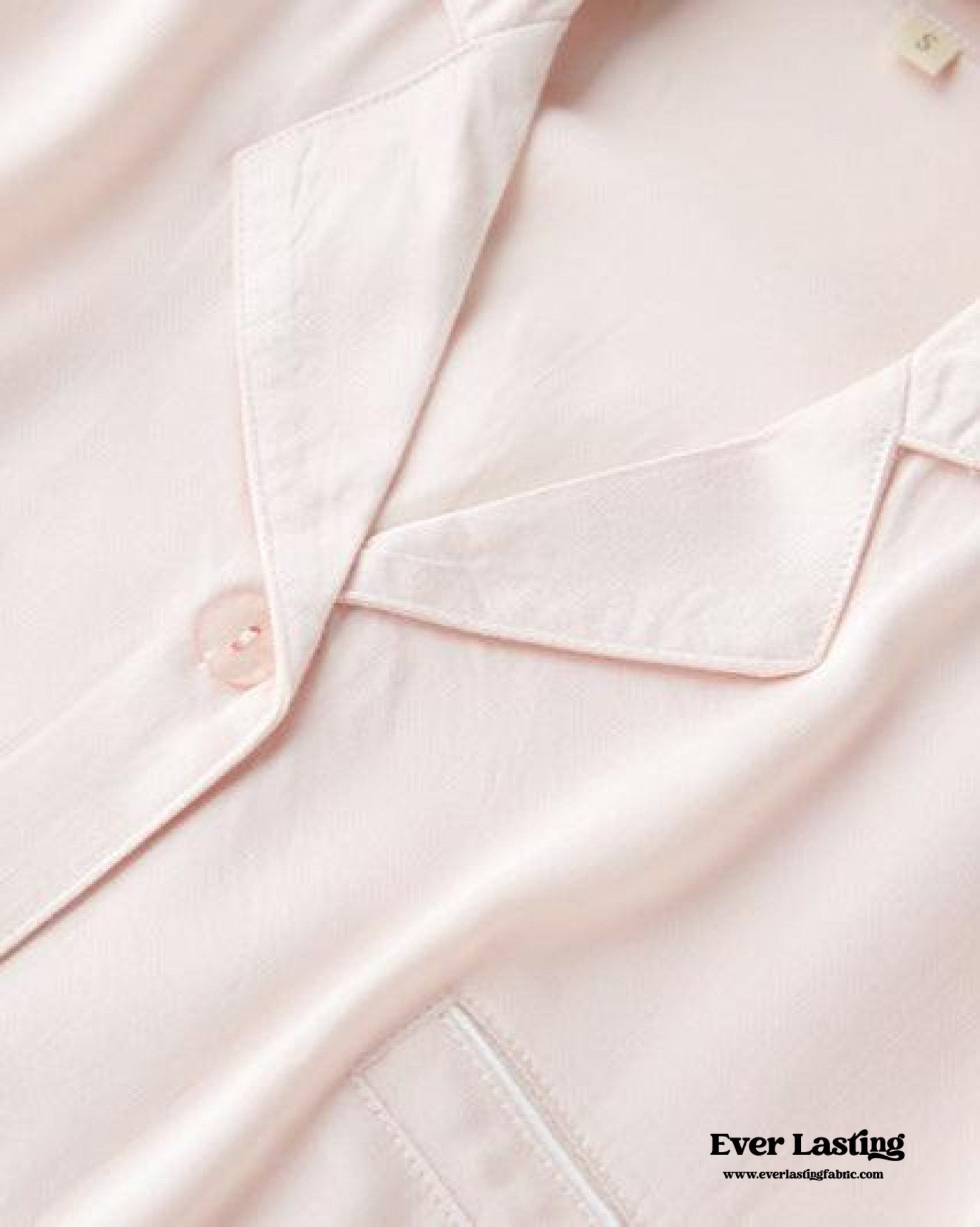 Silky Classic Morandi Silky Pajama Set / Pink - Ever Lasting
