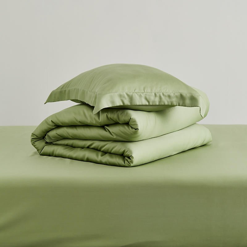 - Ever Lasting - Silky Solid Tencel Bedding Set / Pink - Bedding Set - Ever Lasting