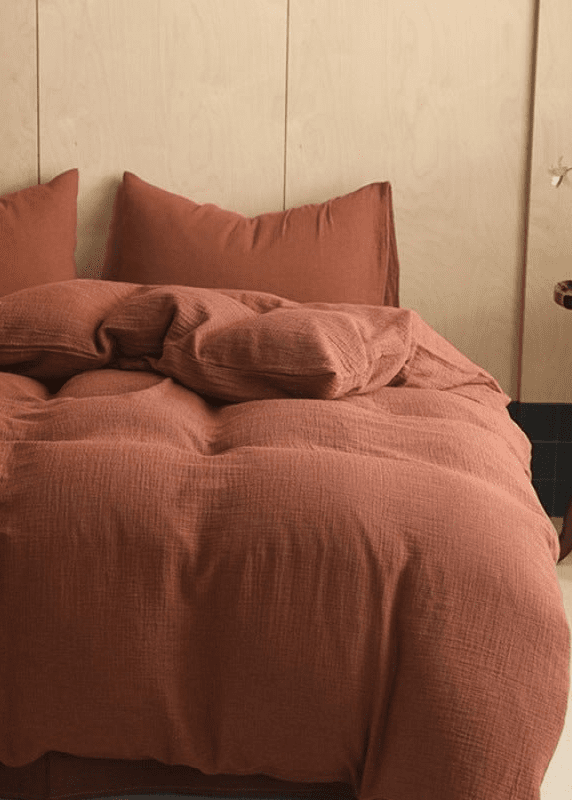 - Ever Lasting - Simon Double Gauze Bedding Set / White - Bedding Set - Ever Lasting