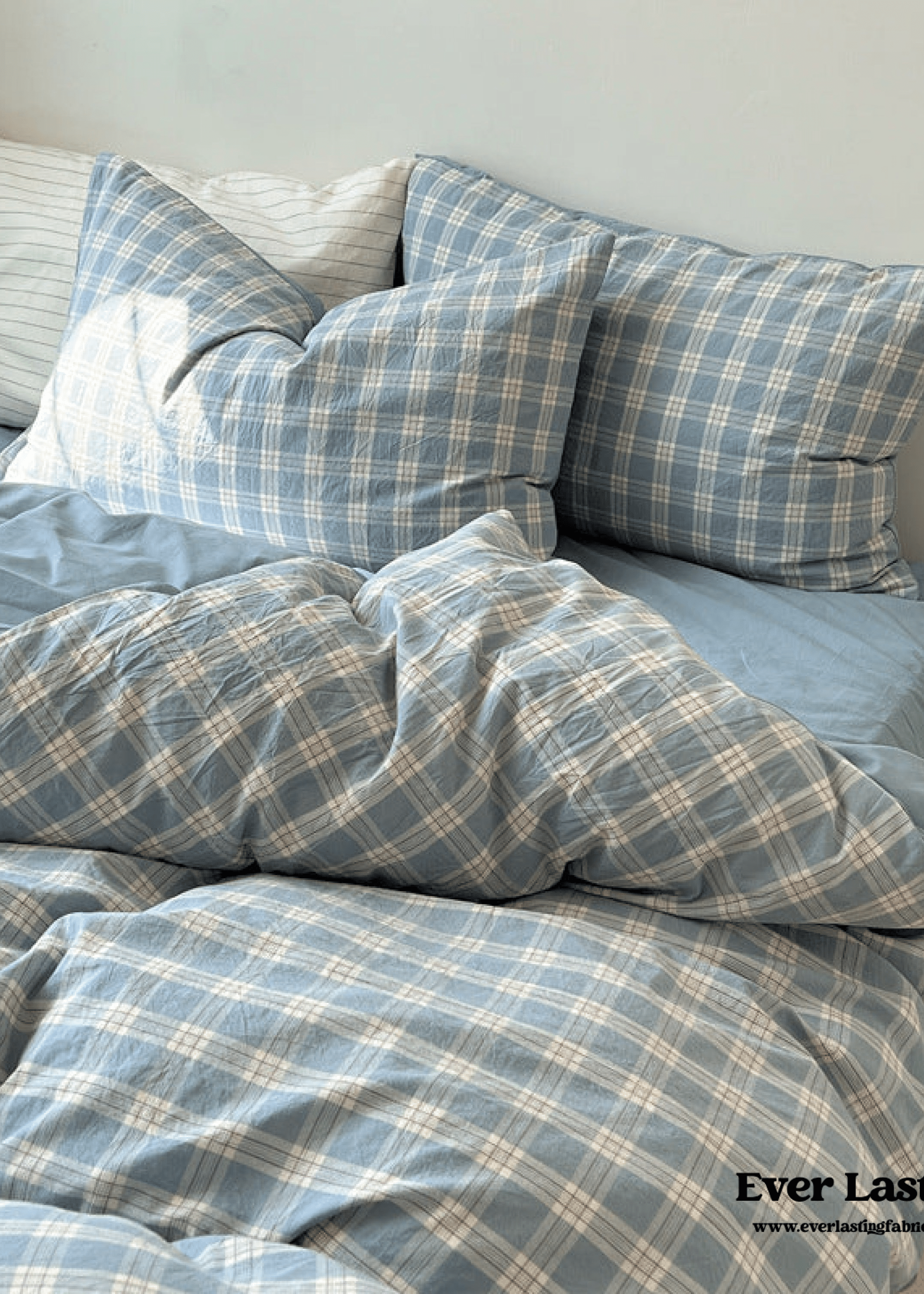 - Ever Lasting - Soft Blend Plaid Bedding Bundle - Bedding Bundle - Ever Lasting