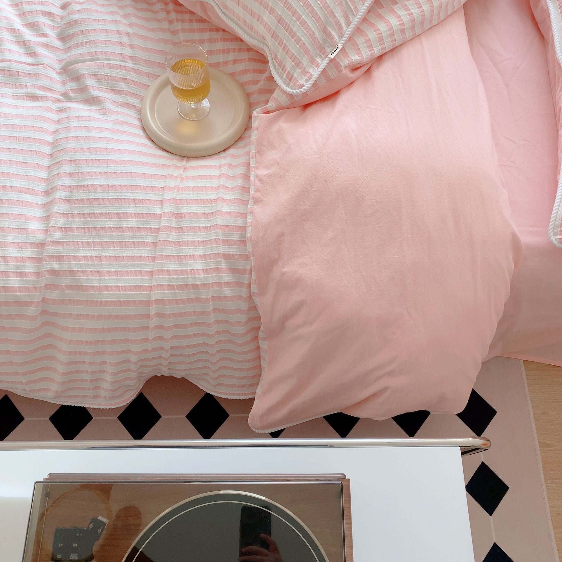 - Ever Lasting - Soft Jacquard Bedding Set / Barbie Hot Pink - Bedding Set - Ever Lasting