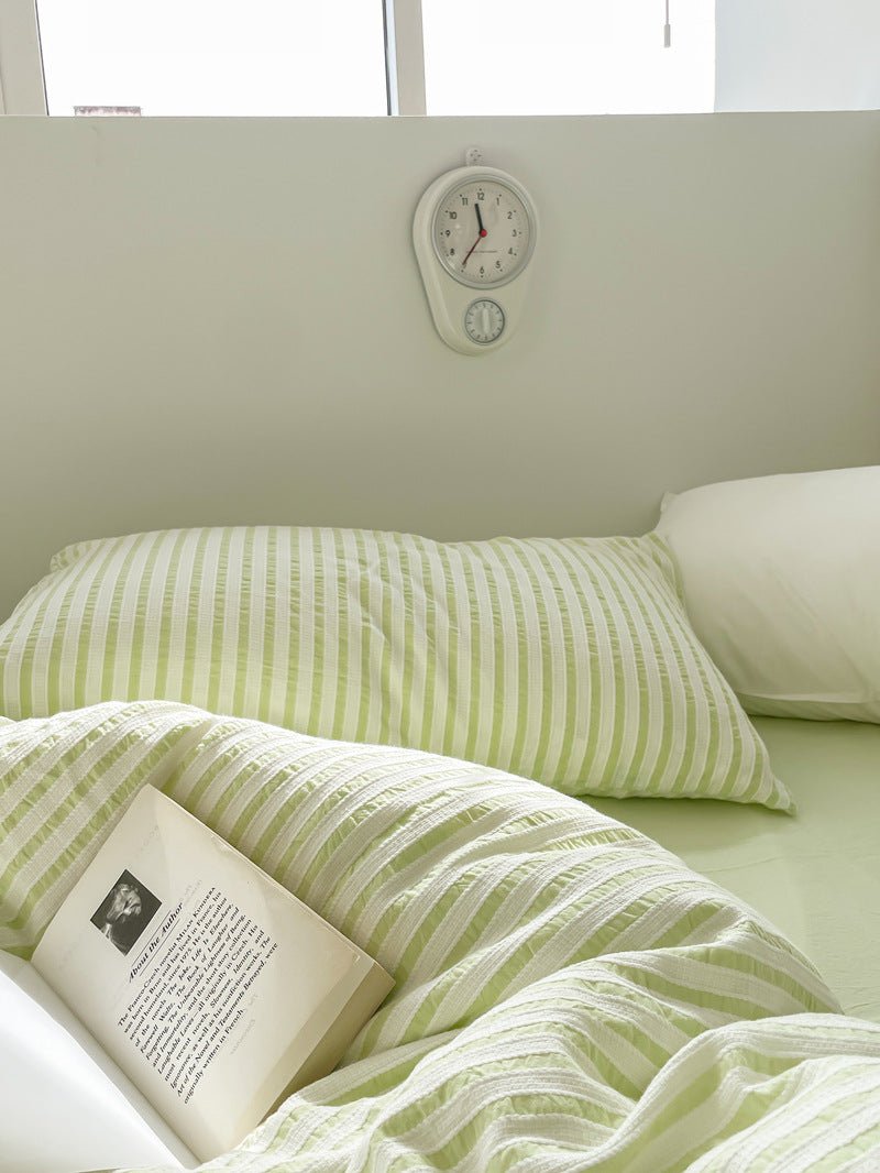 - Ever Lasting - Soft Jacquard Bedding Set / Yellow - Bedding Set - Ever Lasting