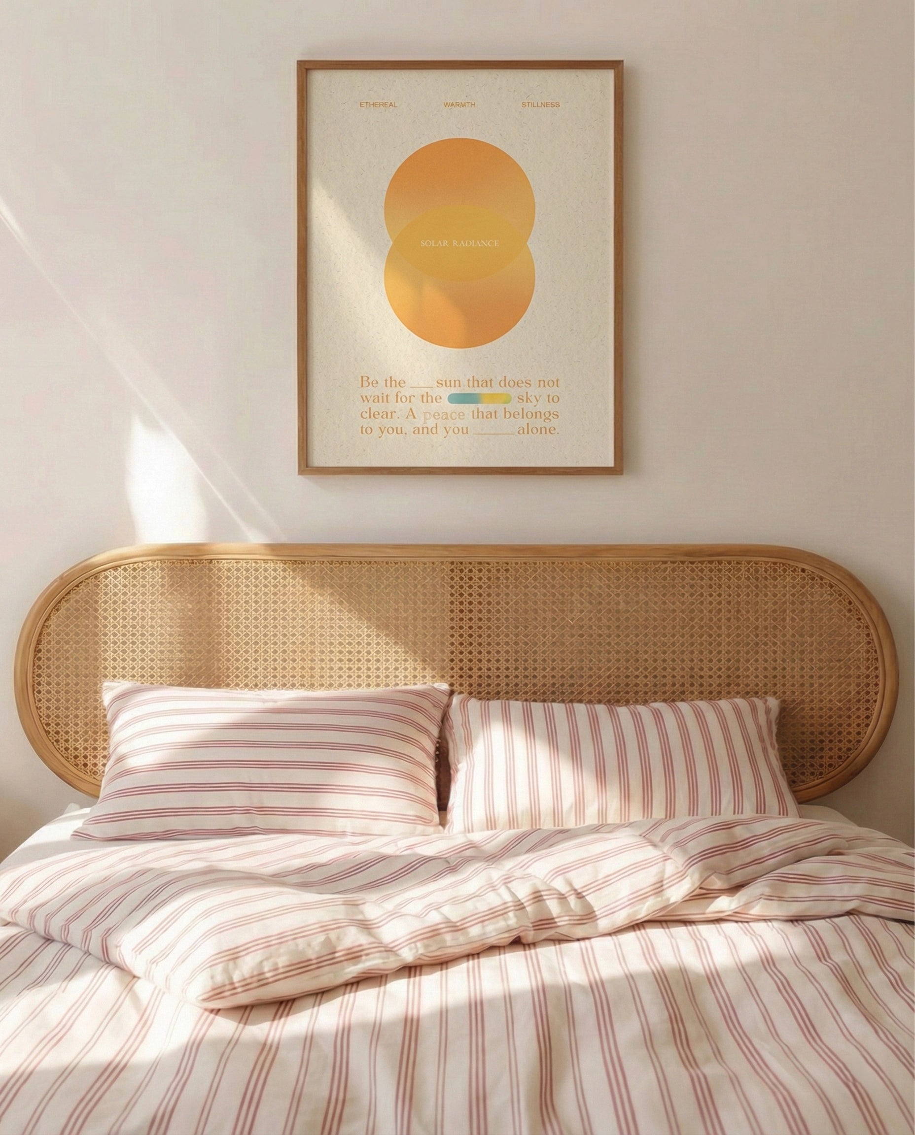 - Ever Lasting - Solar Radiance - Warm Abstract Sun Art Print - Ever Lasting