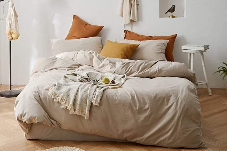 - Ever Lasting - Solid Bedding Set / White - Bedding Set - Ever Lasting