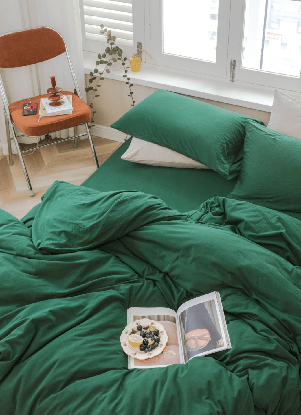 - Ever Lasting - Solid Bedding Set / White - Bedding Set - Ever Lasting