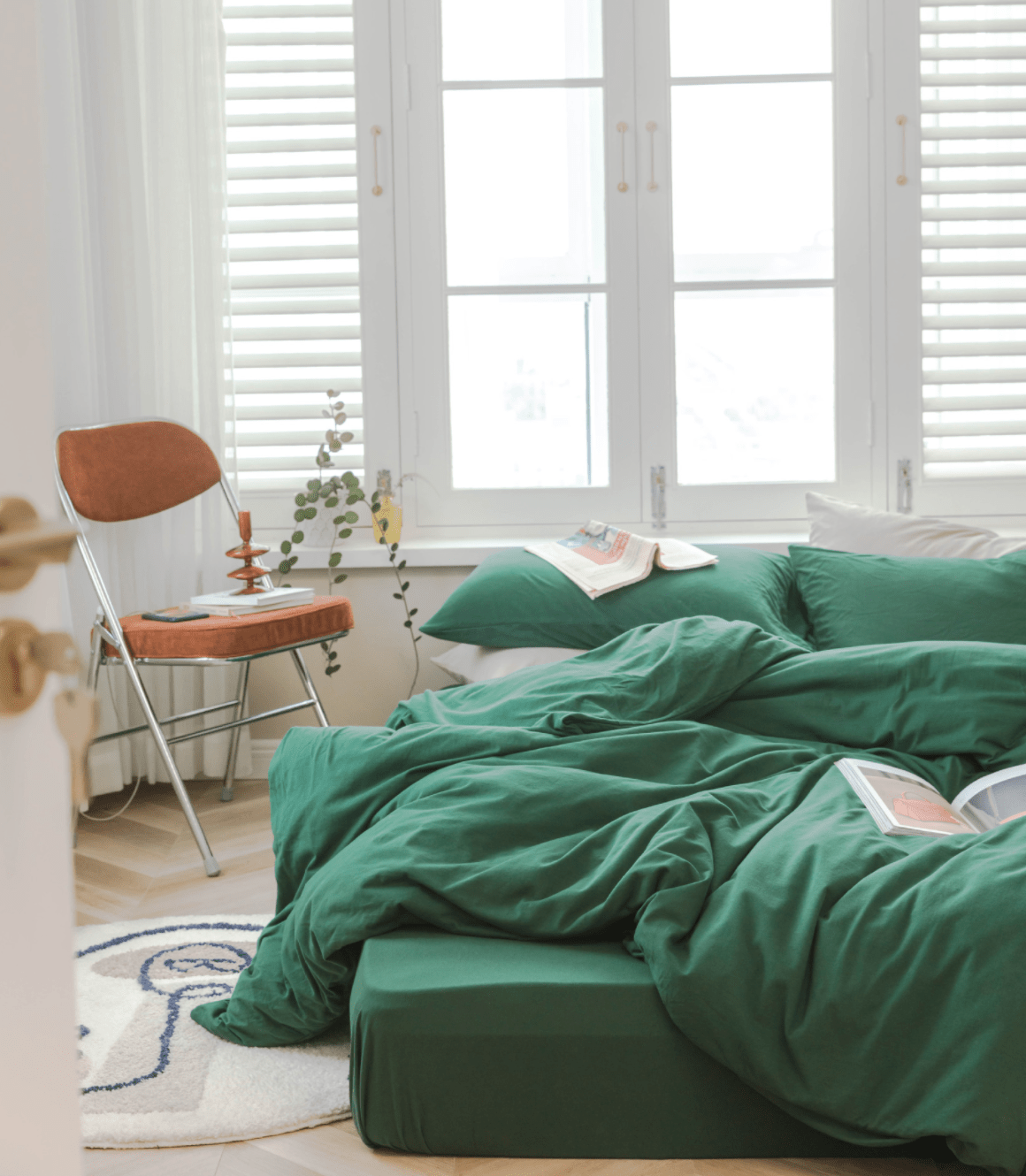 - Ever Lasting - Solid Bedding Set / White - Bedding Set - Ever Lasting