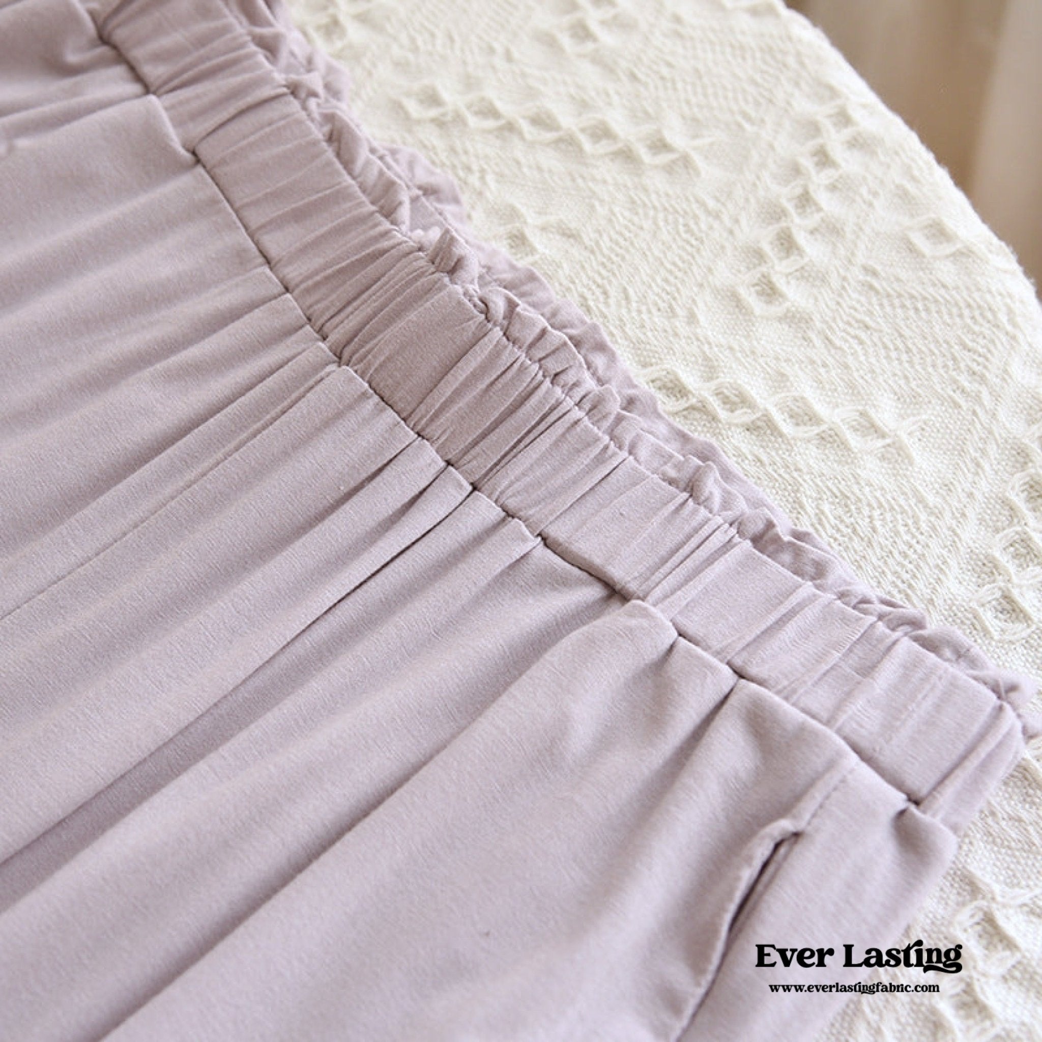 Solid Tank and Long Pants with Cardigan Pajama Set / Purple - Ever Lasting