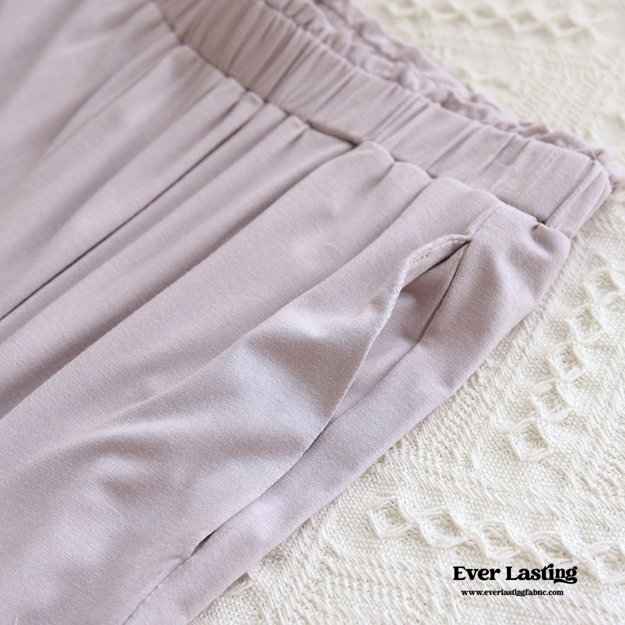 Solid Tank and Long Pants with Cardigan Pajama Set / Purple - Ever Lasting