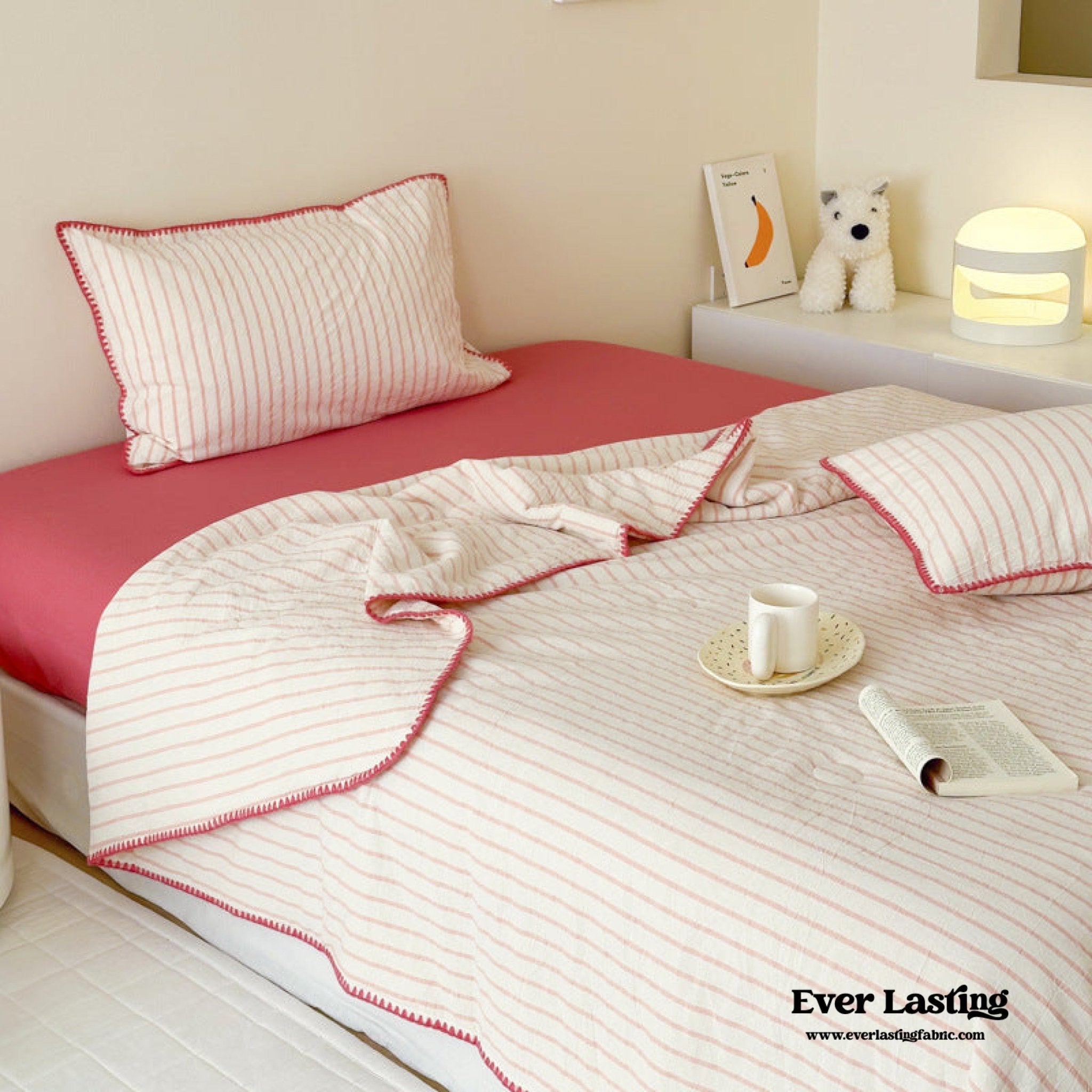 Striped Breathable Blanket Set / Thin Mix - Ever Lasting