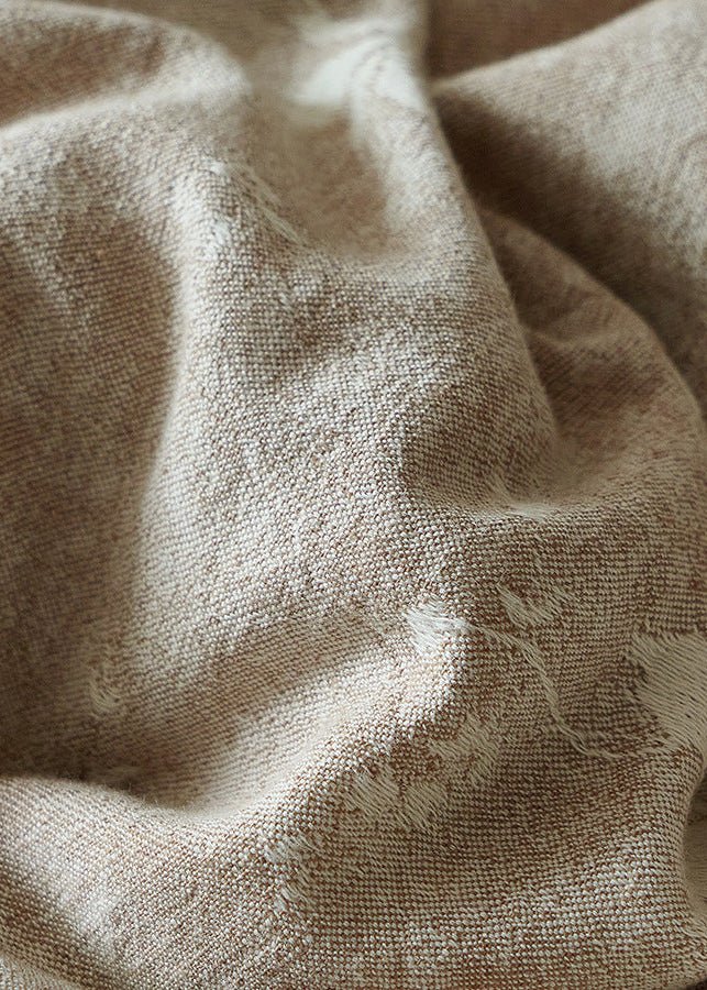 - Ever Lasting - Talia Jacquard Bedding Set / Beige - Bedding Set - Ever Lasting