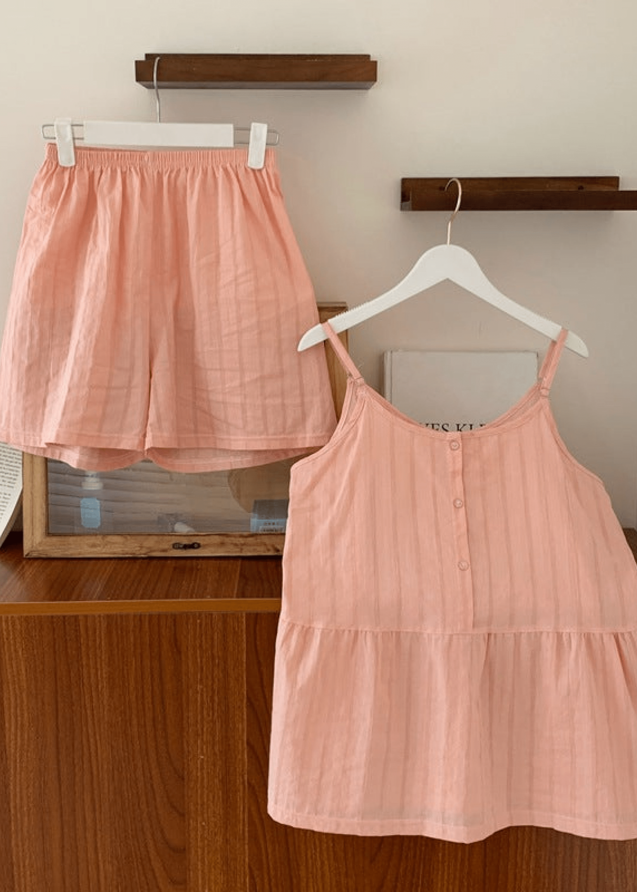 - Ever Lasting - Tank Shorts Pajama Set (4 Colors) - Pajamas - Ever Lasting