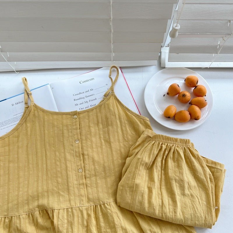 - Ever Lasting - Tank Shorts Pajama Set (4 Colors) - Pajamas - Ever Lasting