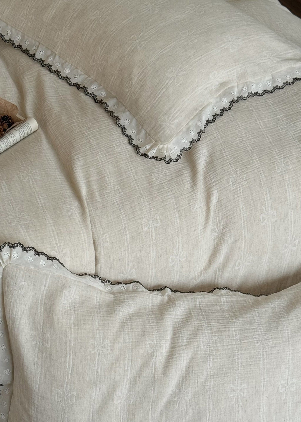- Ever Lasting - Tatiana Lace Jacquard Bedding Bundle - Bedding Bundle - Ever Lasting