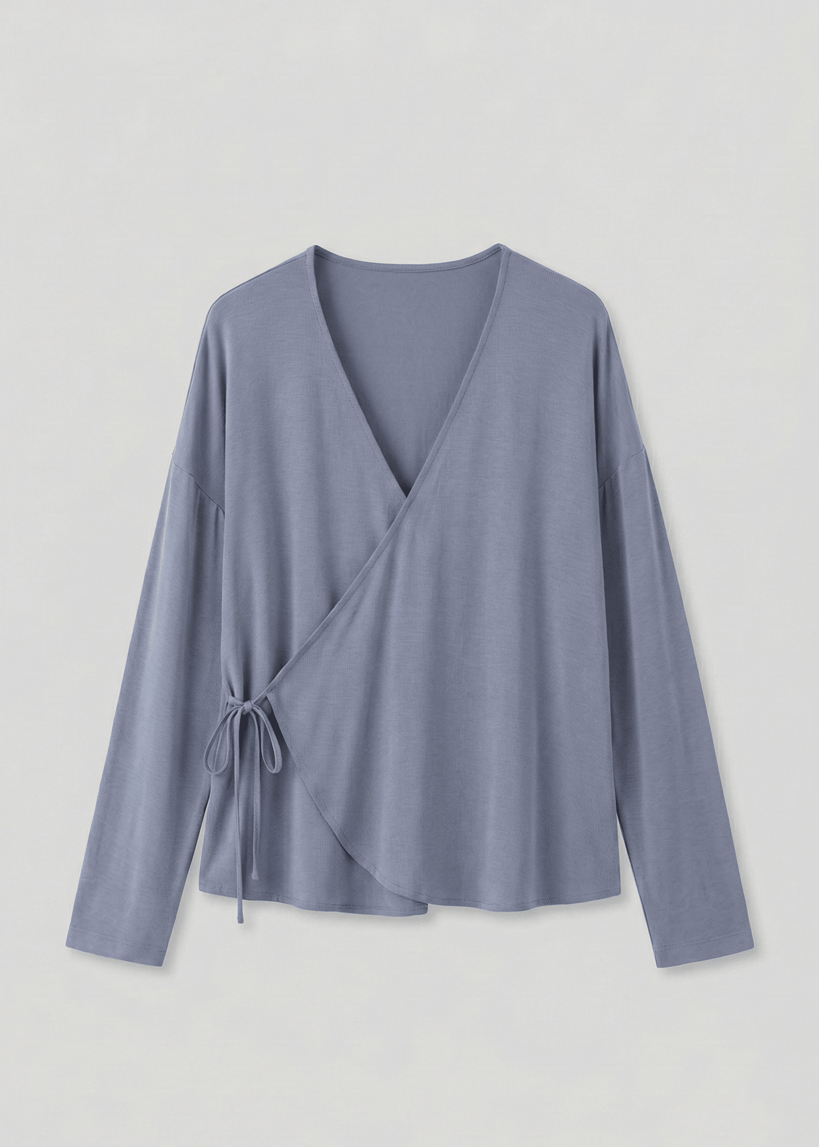 - Ever Lasting - Thalia V Neck Modal Pajama Set / Blue - Pajamas - Ever Lasting