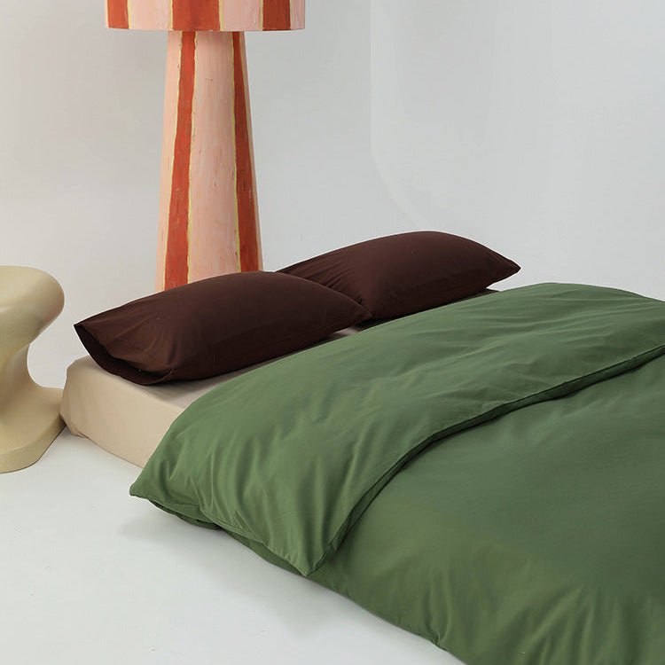 - Ever Lasting - Theo Pure Bedding Set / Green - Bedding Set - Ever Lasting