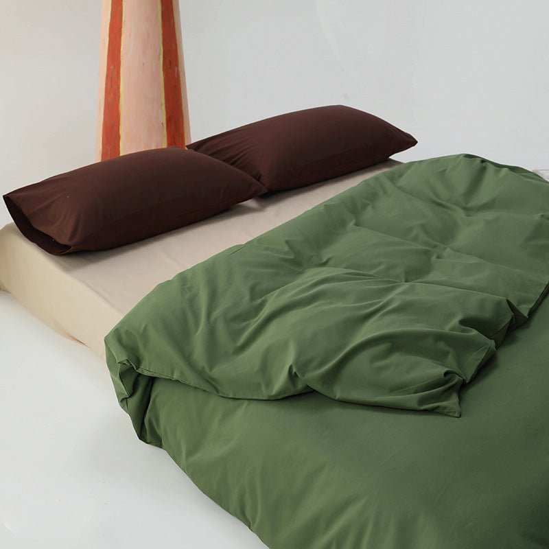 - Ever Lasting - Theo Pure Bedding Set / Green - Bedding Set - Ever Lasting