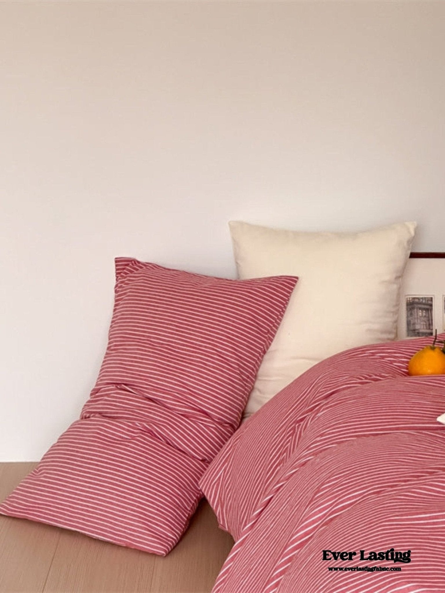 Thin Striped Duvet Cover / Blue - Ever Lasting