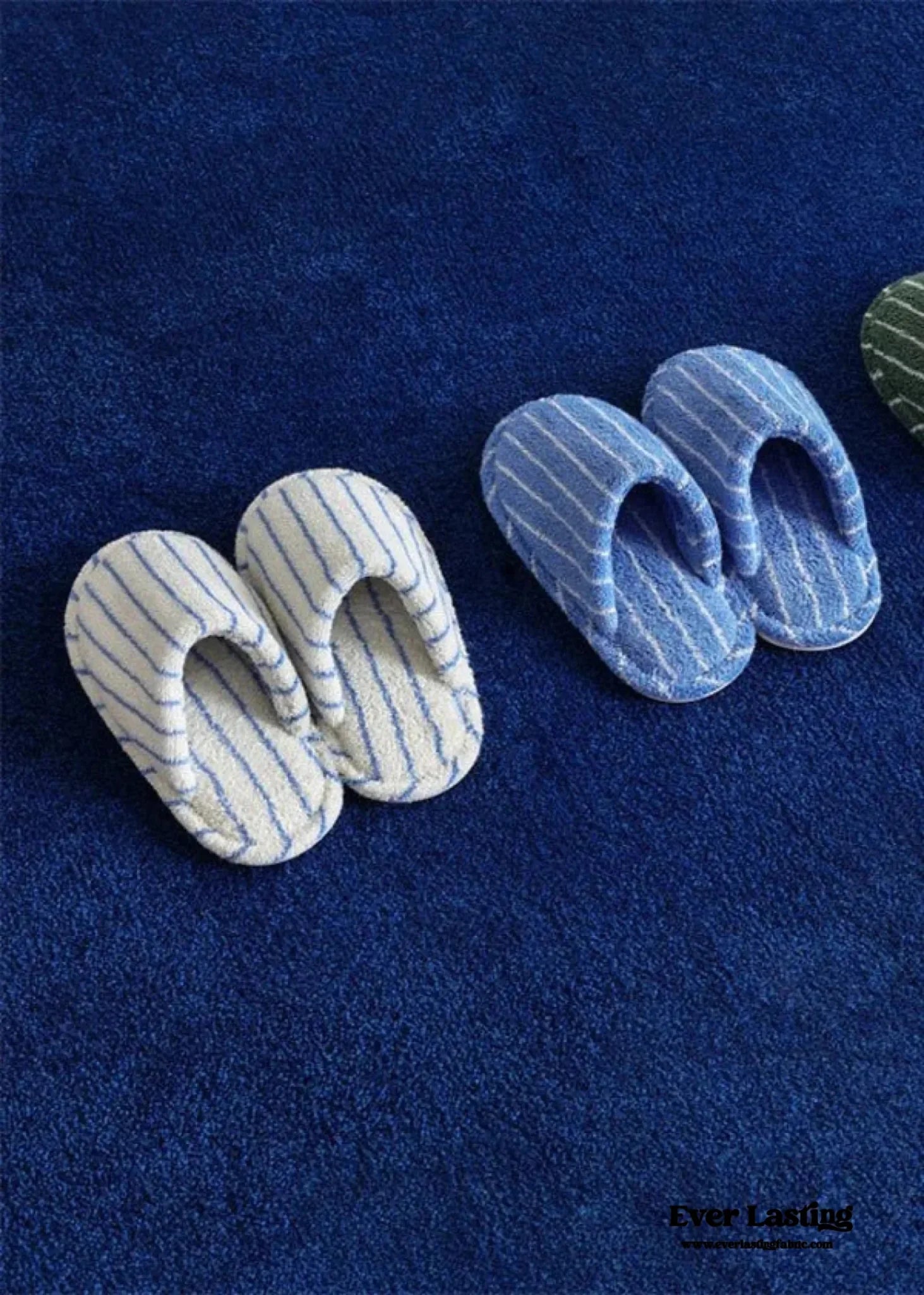 Thin Striped House Slippers - Ever Lasting