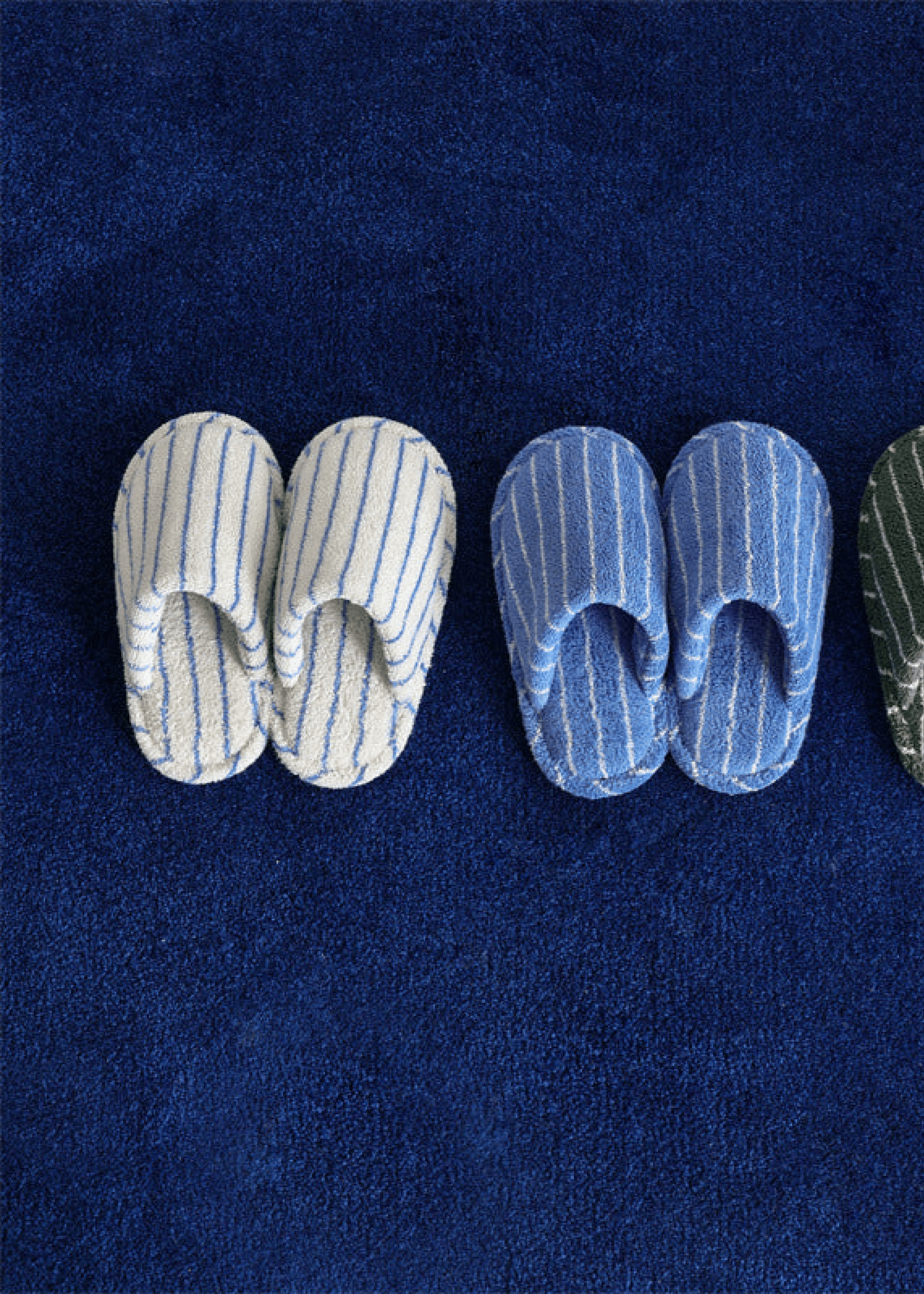 - Ever Lasting - Thin Striped House Slippers / Pink - Slipper - Ever Lasting