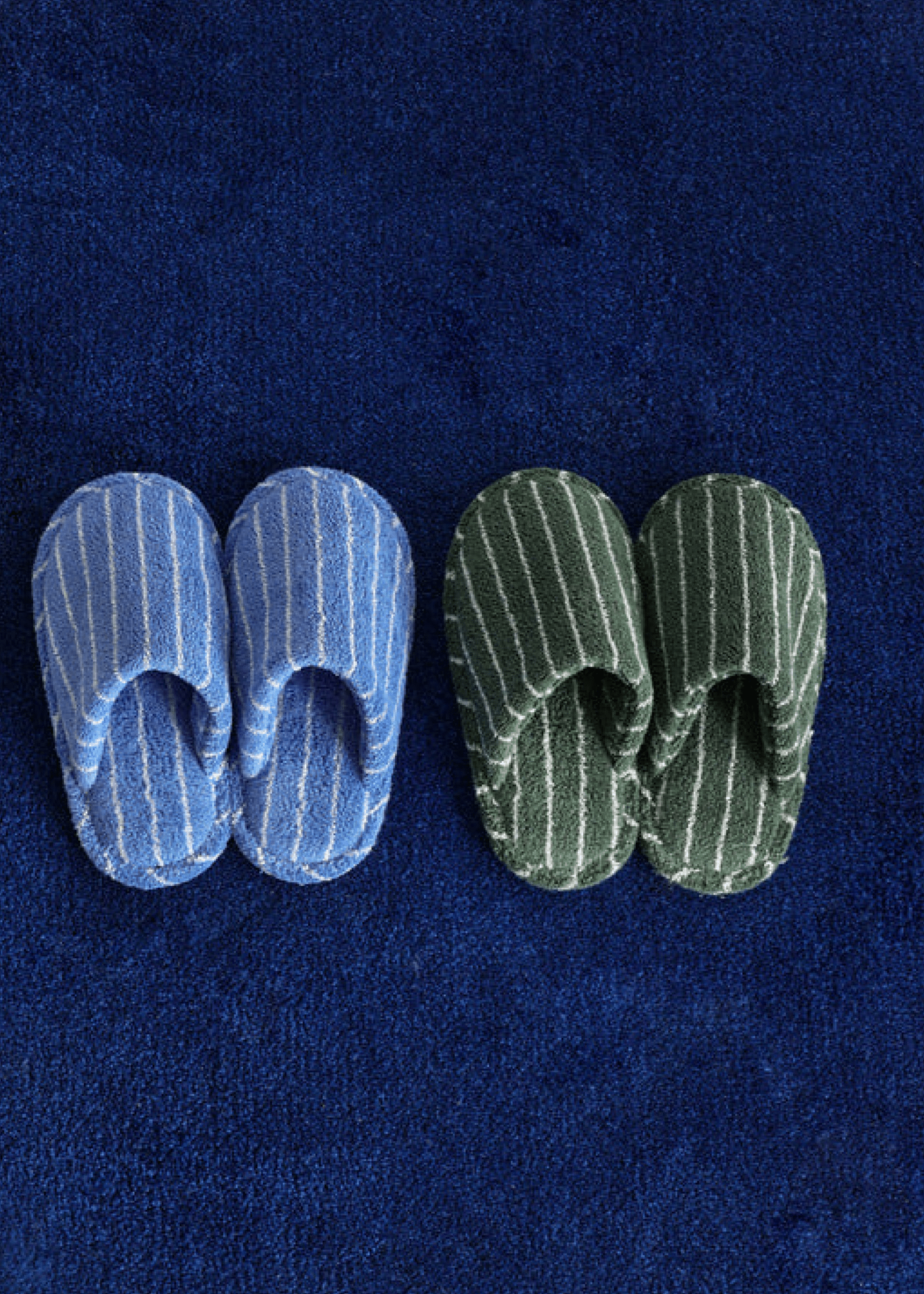 - Ever Lasting - Thin Striped House Slippers / Pink - Slipper - Ever Lasting