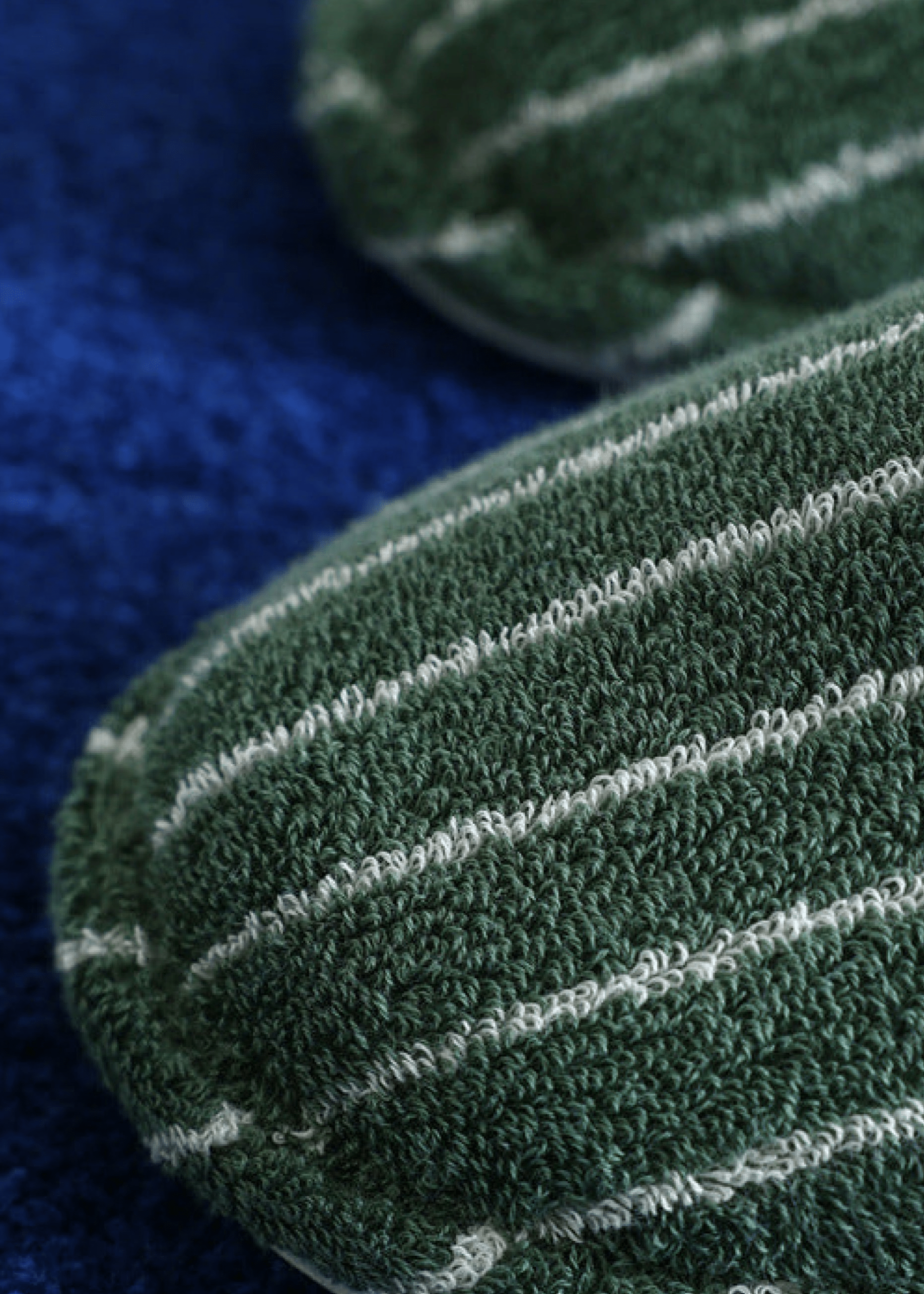 - Ever Lasting - Thin Striped House Slippers / White+Black - Slipper - Ever Lasting