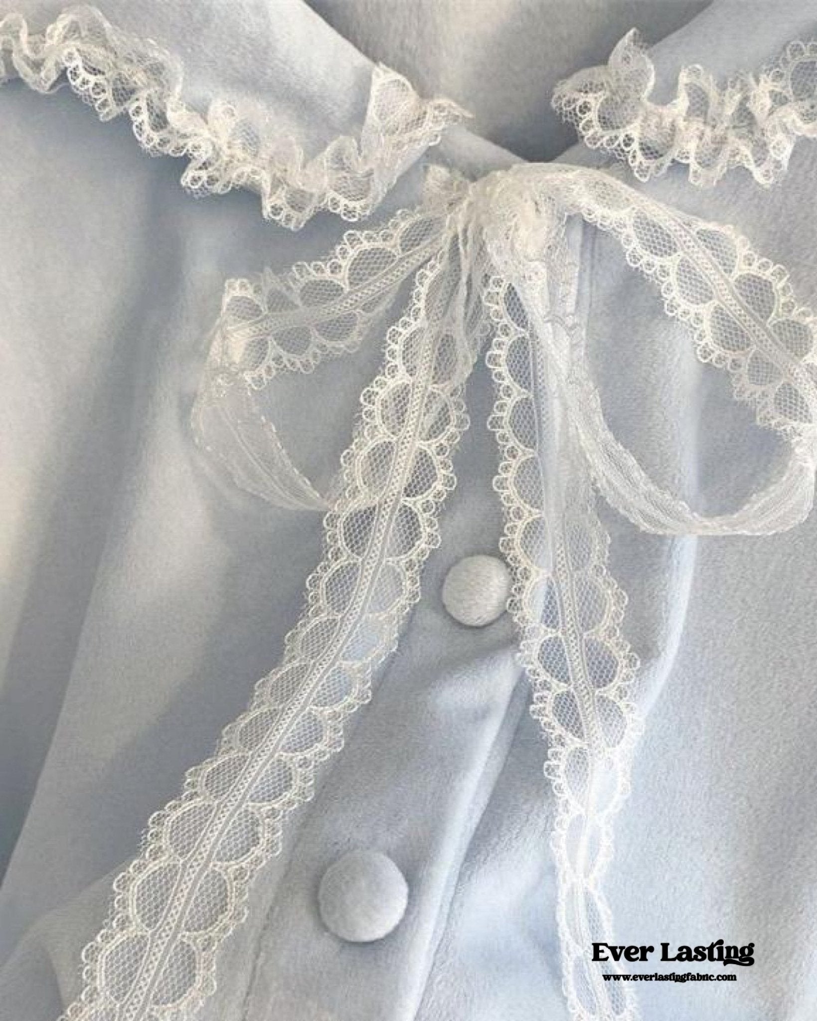 Velvet Coquette Lace Pajama Set - Ever Lasting