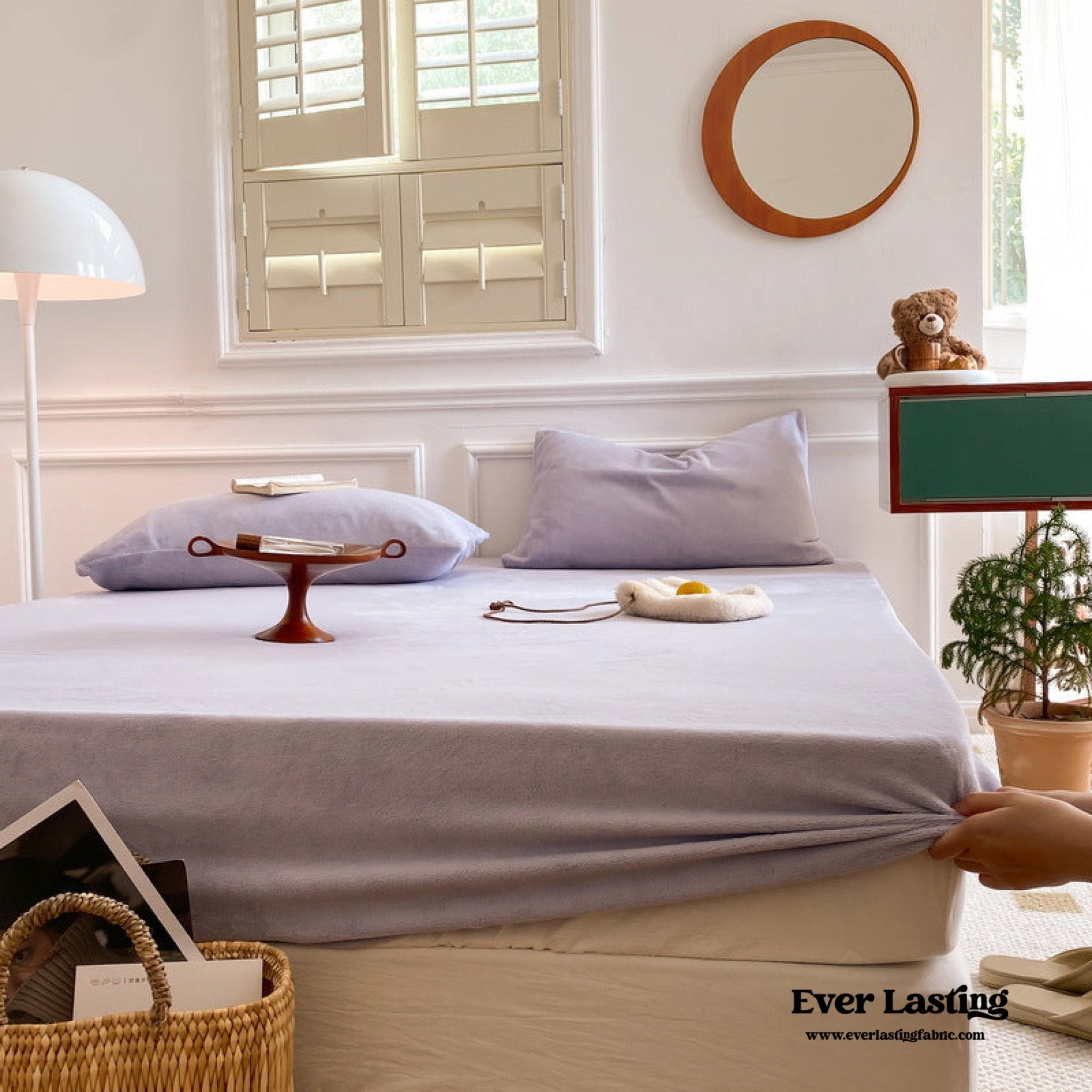 Velvet Fitted Sheet (9 Colors) - Ever Lasting