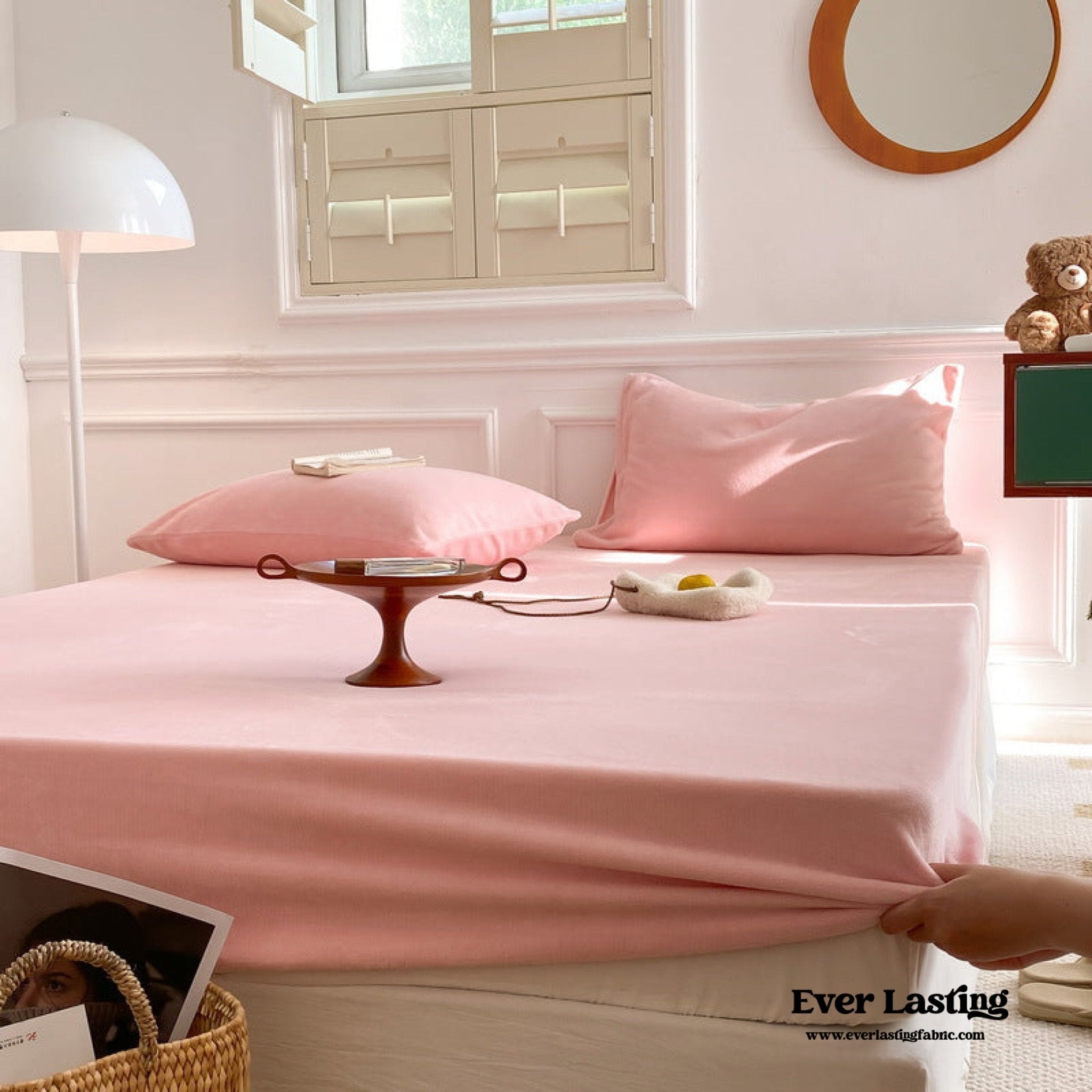 Velvet Fitted Sheet (9 Colors) - Ever Lasting
