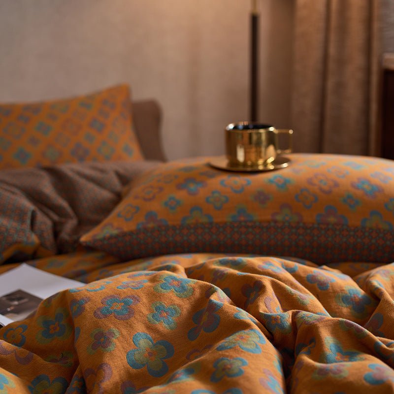 - Ever Lasting - Vibrant Vintage Double Layered Floral Bedding Bundle - Bedding Bundle - Ever Lasting