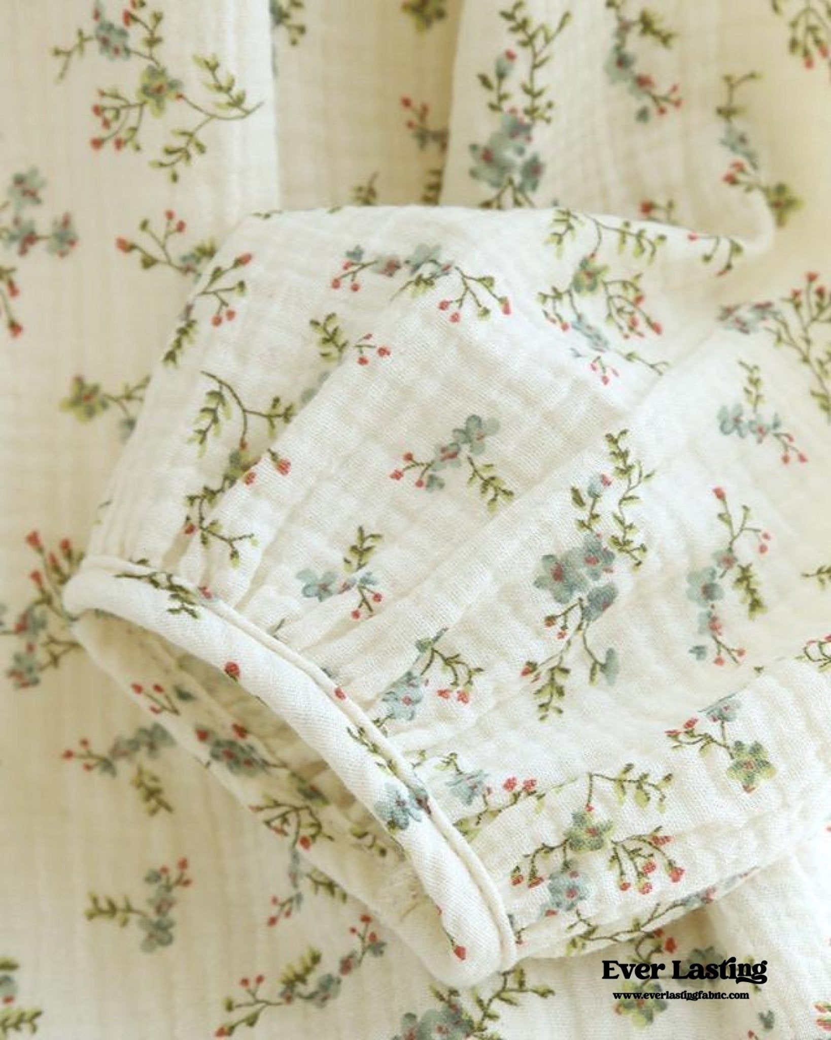 Vintage Floral Tank Cardigan and Long Pants Pajama Set / Yellow - Ever Lasting