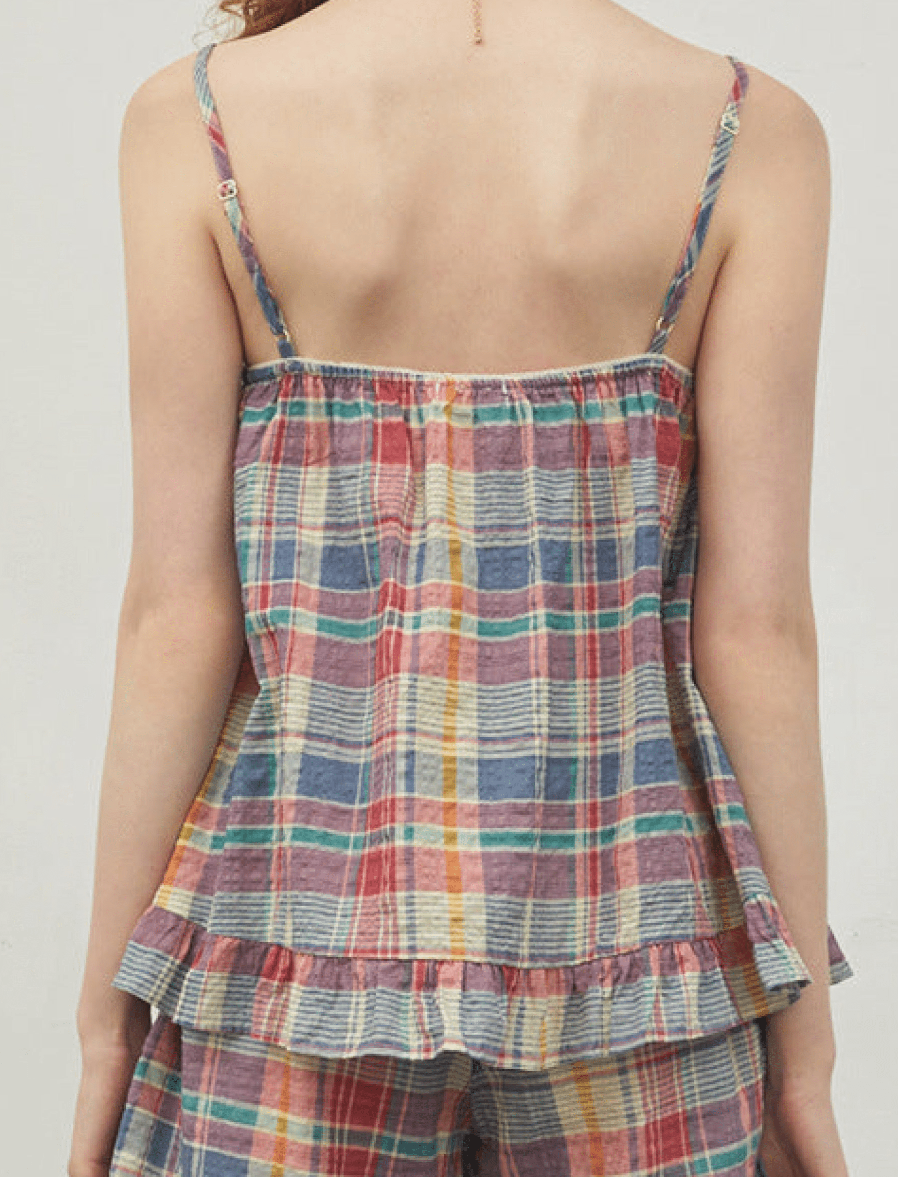 - Ever Lasting - Vintage Inspired Plaid Pajama Dress - Pajamas - Ever Lasting