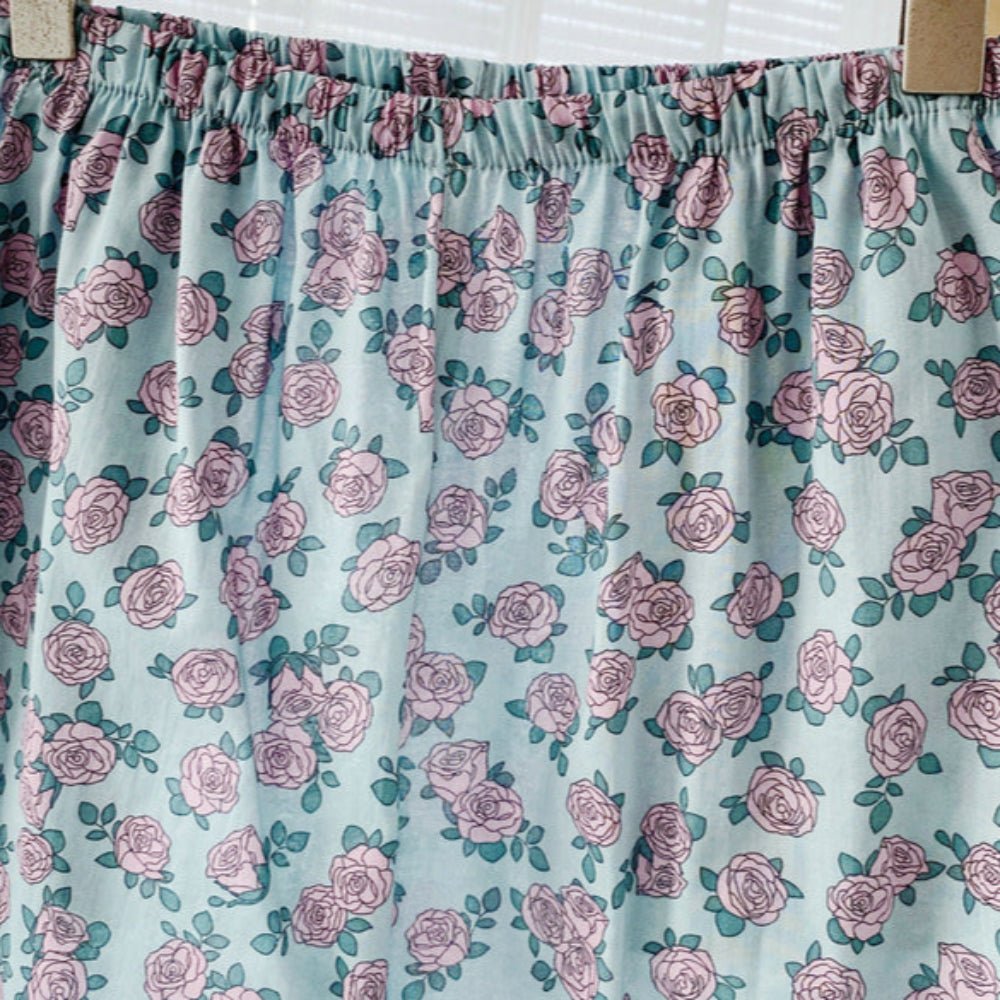 Vivian Vintage Floral Pajama Set / Tie Strap - Ever Lasting