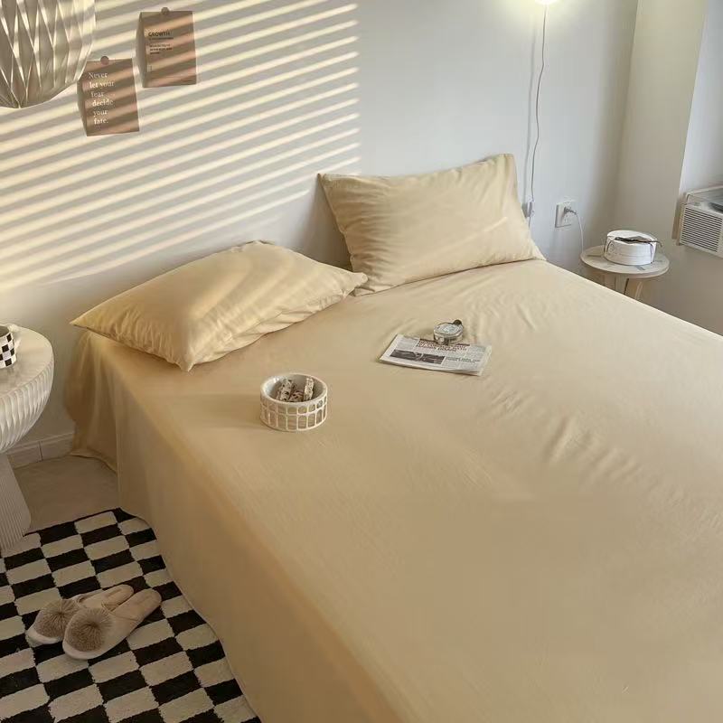 - Ever Lasting - Washed Cotton Bed Sheets (15 Colors) - Bed Sheet - Ever Lasting