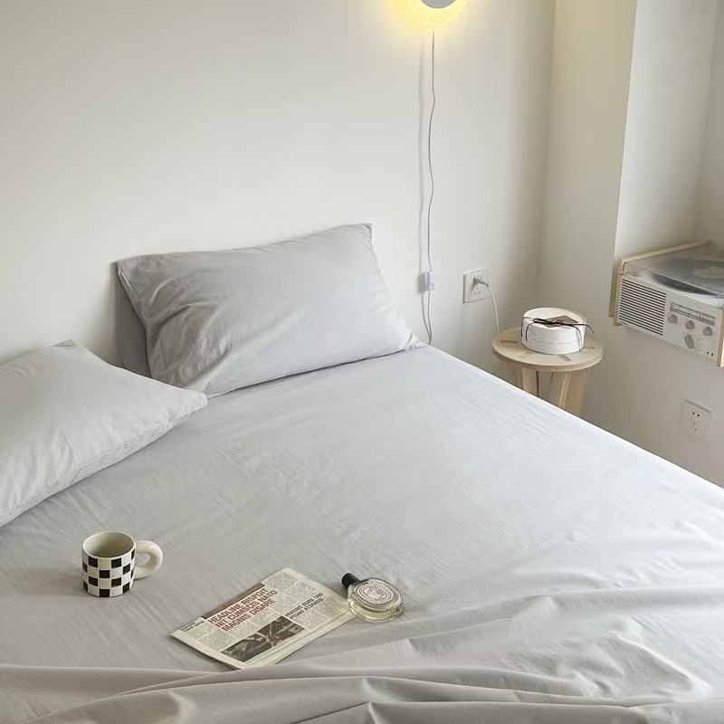 - Ever Lasting - Washed Cotton Bed Sheets (15 Colors) - Bed Sheet - Ever Lasting