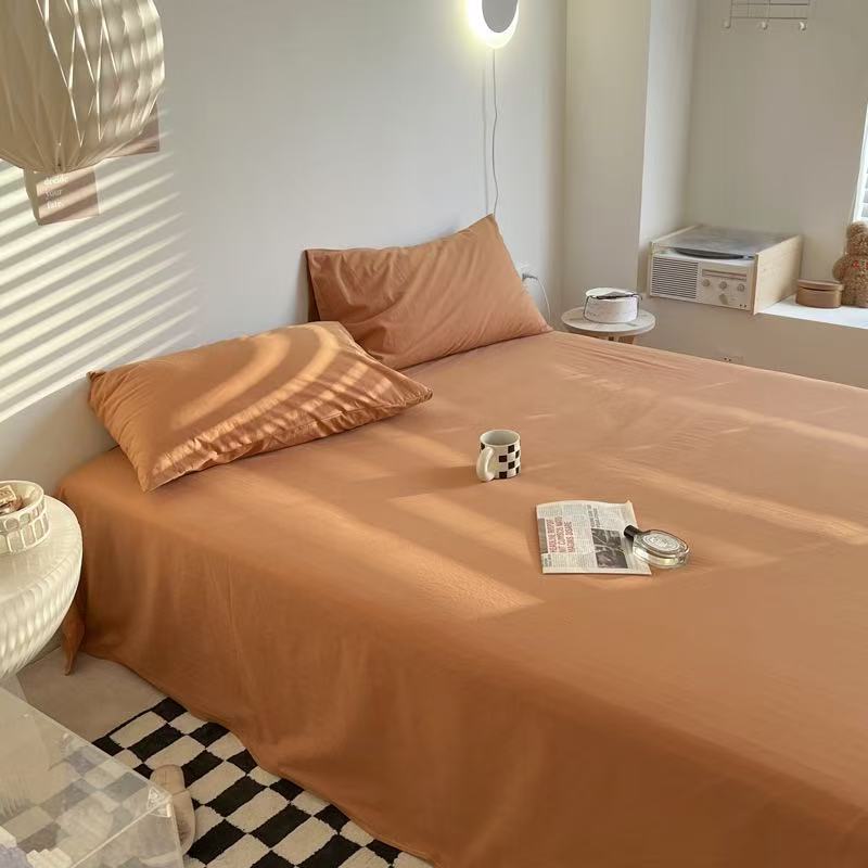 - Ever Lasting - Washed Cotton Bed Sheets (15 Colors) - Bed Sheet - Ever Lasting