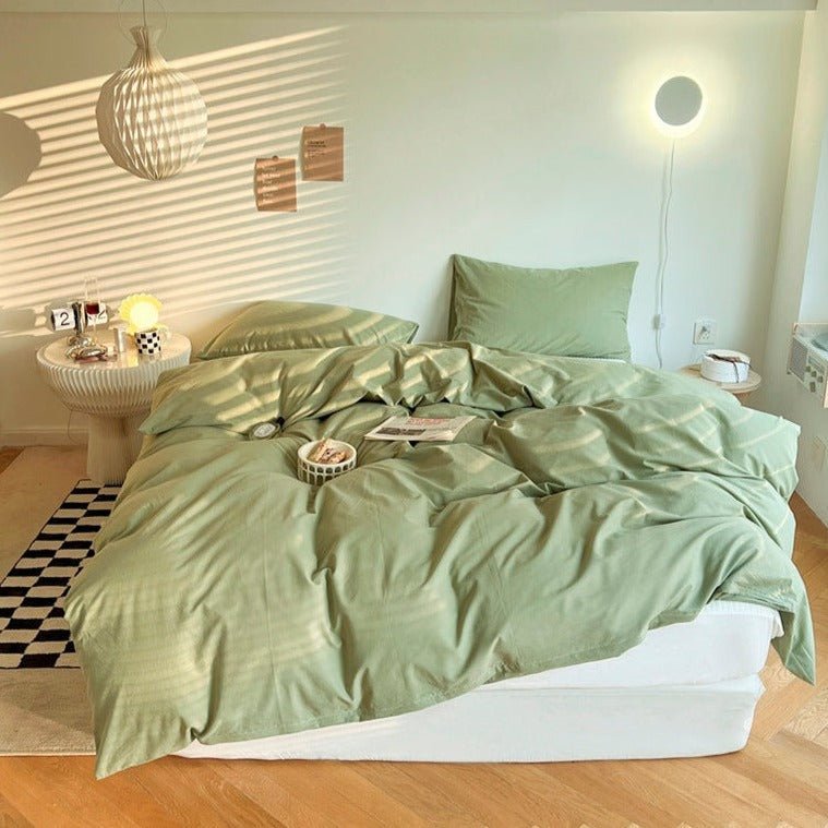 - Ever Lasting - Washed Cotton Duvet Cover (14 Colors) - Duvet Cover - Ever Lasting