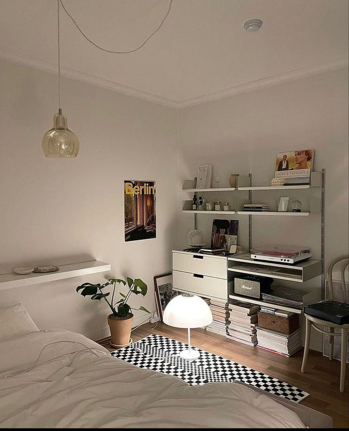 A Modern Minimalist Bedroom with Chrome Accents: Polished Vibe With Reflective Simplicity - Ever Lasting