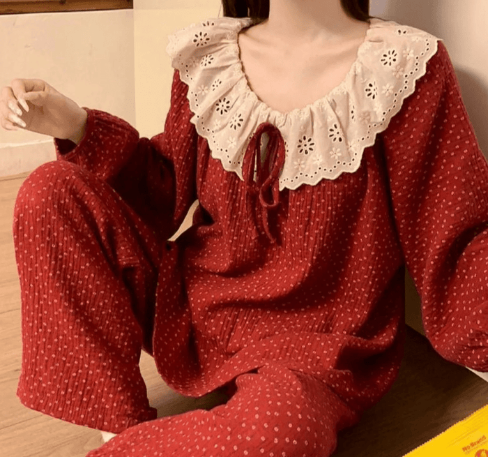 Color Pop: Adding Cherry Red Accents to Your Pajama Collection 🛏️🍒 - Ever Lasting