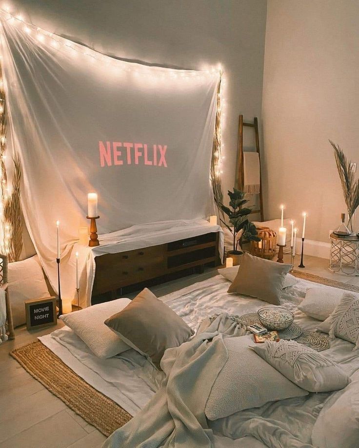 Cozy Movie Nights: Must-Have Bedding and Decor ✩｡⋆⸜ 🍿 - Ever Lasting