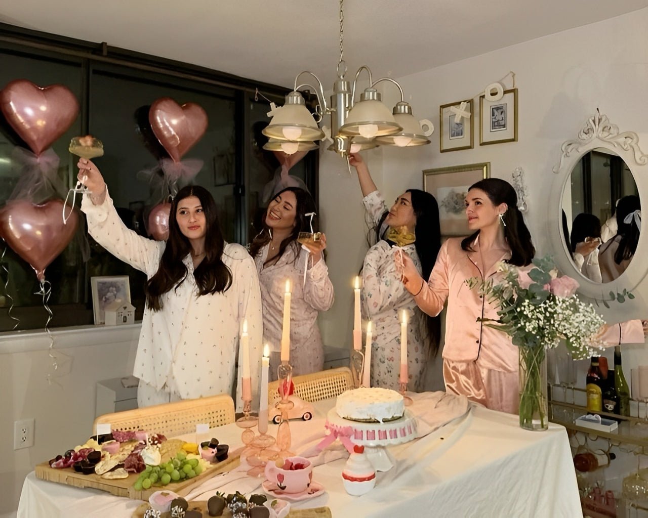 Galentine’s Day Bliss: Cozy Night In Ideas with Bedding and PJs  ♡ - Ever Lasting