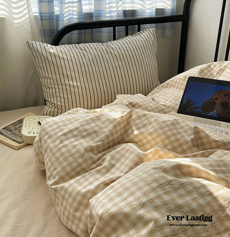 Gingham Love: Styling Textures and Patterns for a Cozy Bedroom Revamp - Ever Lasting