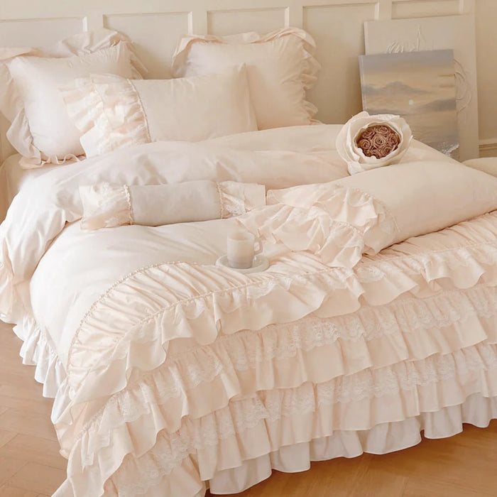 How to style cottagecore ruffle bedding without it looking outdated - Ever Lasting