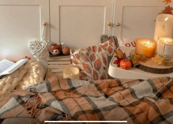 Autumn bedding inspo  by ever lasting fabrics 