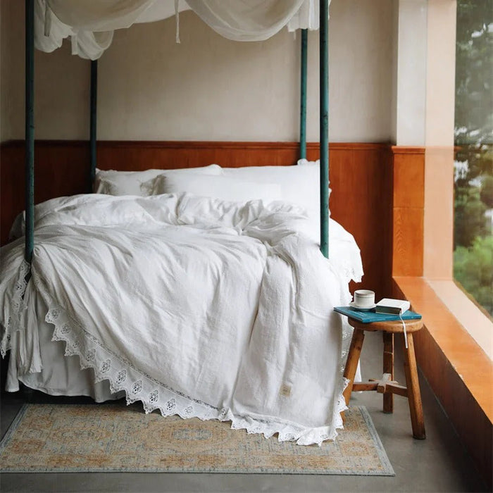 Linen vs. Cotton Bedding: What’s Best for Summer Comfort? 🛌 - Ever Lasting