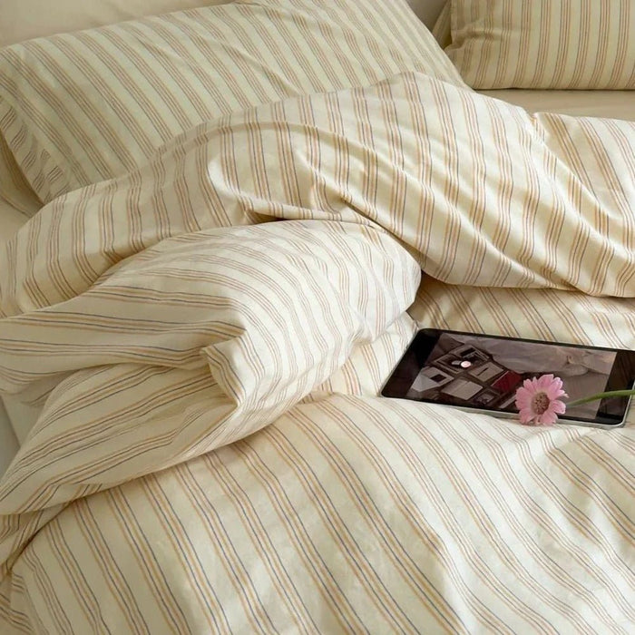 Patterns of Nostalgia: Harmonies of Stripe Bedding - Ever Lasting