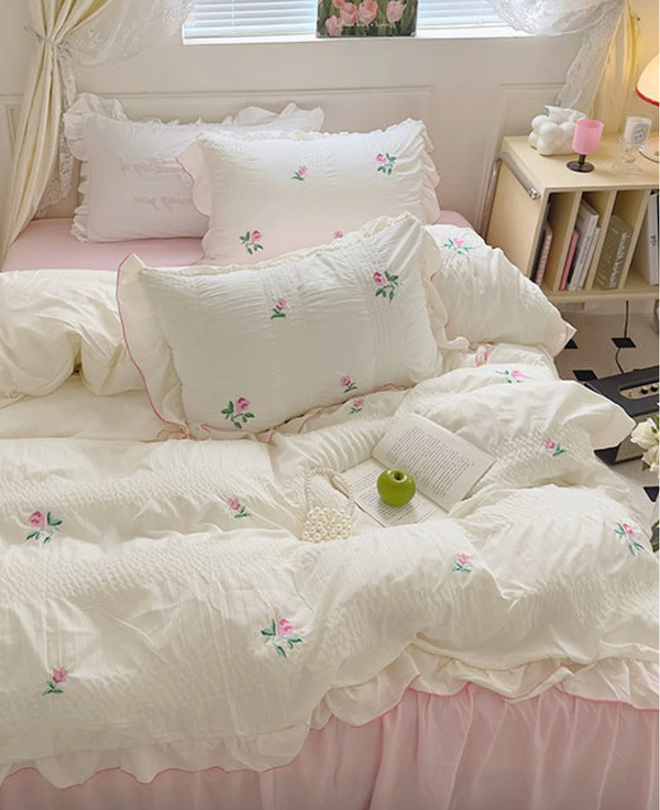 august floral bedding