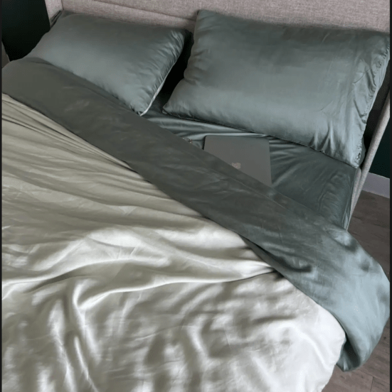 Shop By Room: Lai Bertodo's Cozy Green Bedroom A Lesson in Comfort and Calm - Ever Lasting