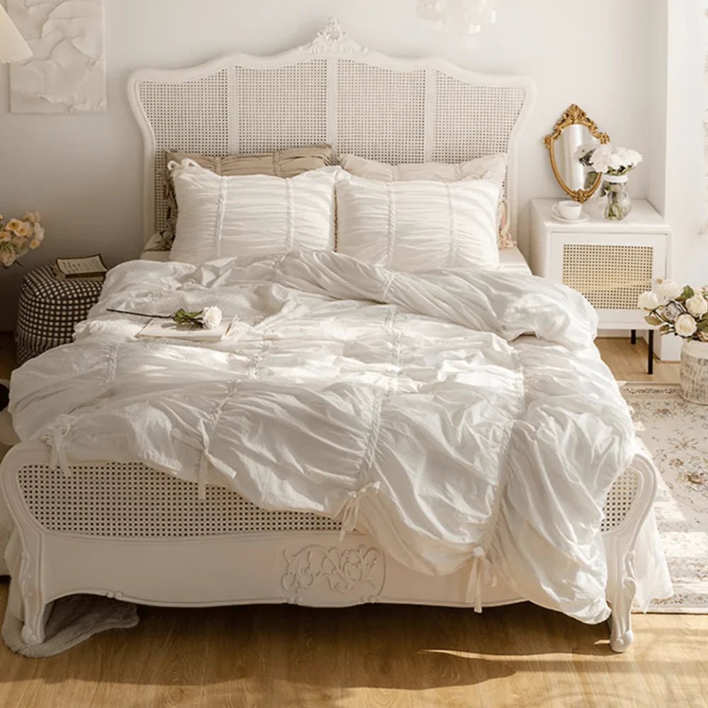 The Soft Living Guide: How to Create a Bedroom With Ruffles